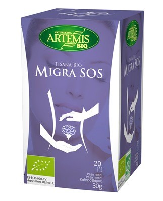 TISANA MIGRASOS BIO 20 FILTROS-ARTEMIS