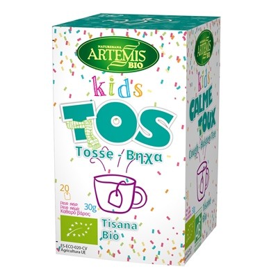 TISANA KIDS TOS BIO 20 FILTROS-ARTEMIS