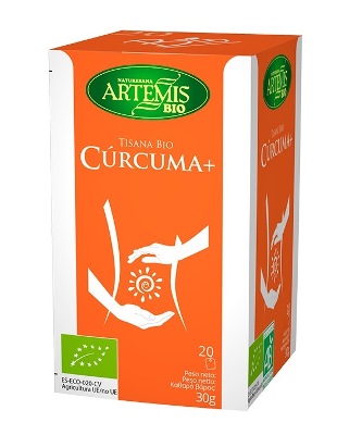 TISANA CÚRCUMA PLUS BIO 20 FILTROS-ARTEMIS