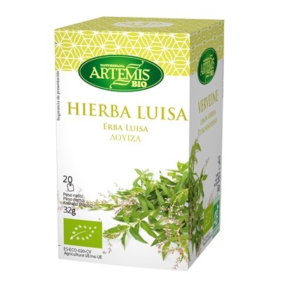 INFU. HIERBA LUISA BIO 20 FILTROS-ARTEMIS