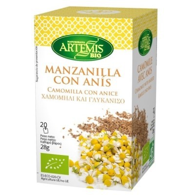 INFU. MANZANILLA CON ANÍS BIO 20 FILTROS-ARTEMIS