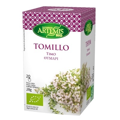 INFU. TOMILLO BIO 20 FILTROS-ARTEMIS