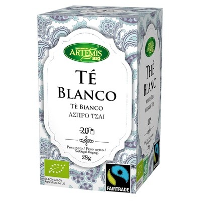 TÉ BLANCO BIO 20 FILTROS-ARTEMIS