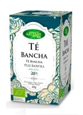 TÉ BANCHA/HOJICHA BIO 20 FILTROS-ARTEMIS