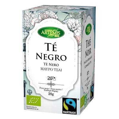 TÉ NEGRO BIO 20 FILTROS-ARTEMIS