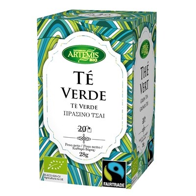 TÉ VERDE BIO 20 FILTROS-ARTEMIS