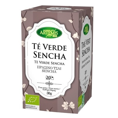 TÉ VERDE SENCHA BIO 20 FILTROS-ARTEMIS