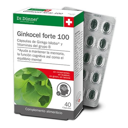 GINKOCEL FORTE-100 40 caps-DR.DUNNER