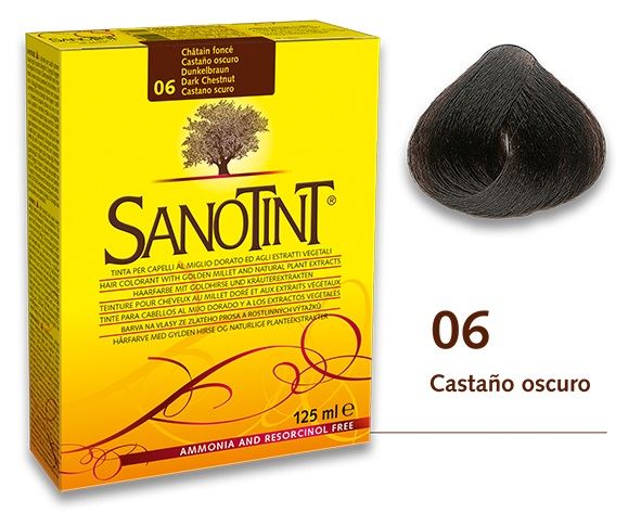 TINTE 06 SANOTINT CASTAÑO OSCURO