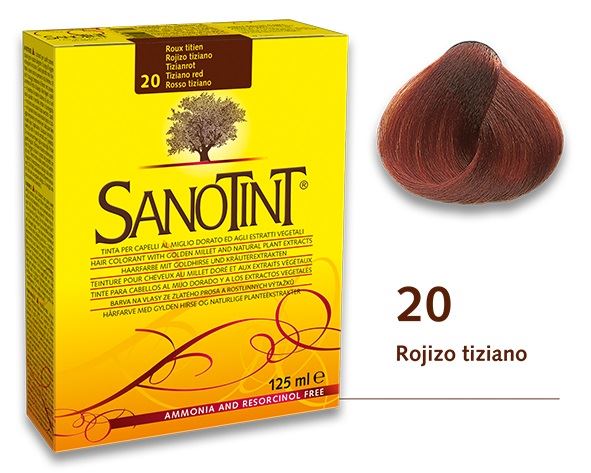 TINTE 20 SANOTINT ROJIZO TIZIANO