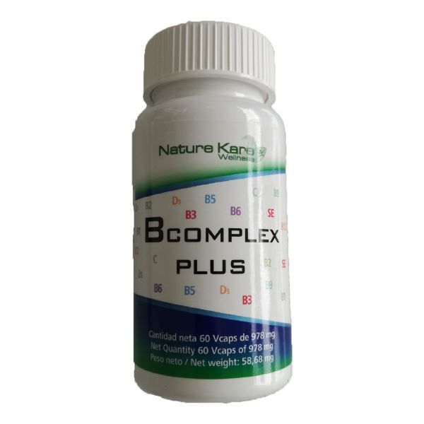 B COMPLEX PLUS 60 VCAP-NATURE KARE