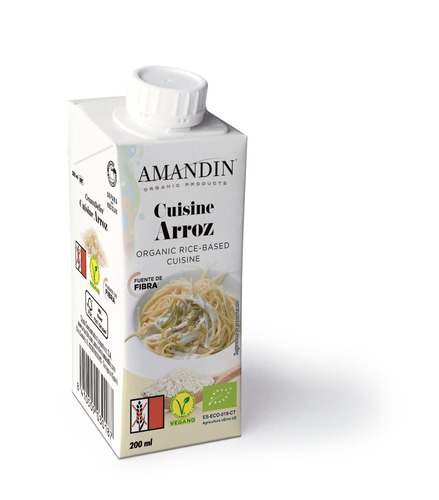 NATA ARROZ ECO 200ml-AMANDIN