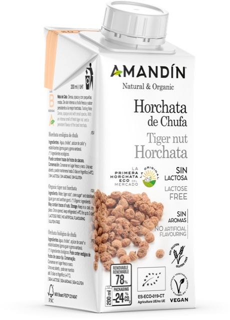 HORCHATA DE CHUFA ECO 200ml-AMANDIN