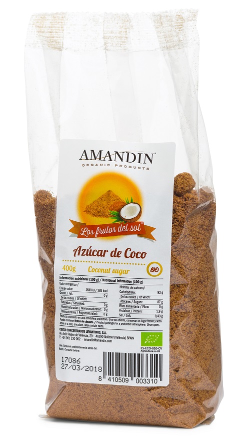 AZÚCAR COCO ECO bolsa 400gr-AMANDIN