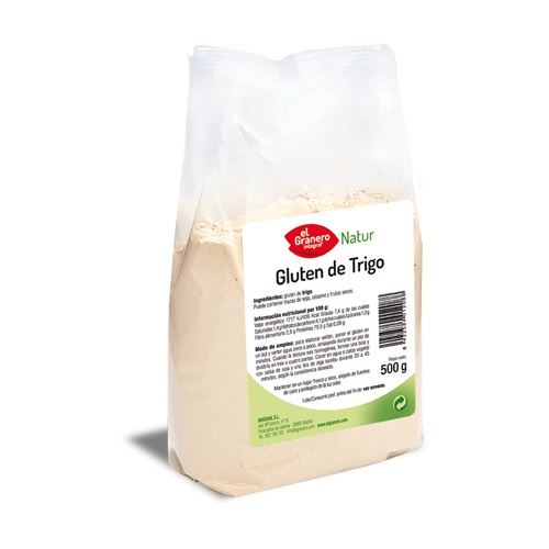 GLUTEN TRIGO NATUR 500gr (U/C 8)-EL GRANERO