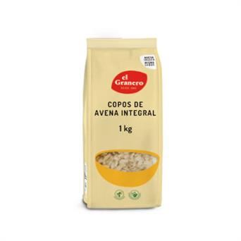 COPOS AVENA GRUESOS NO BIO INTEGRAL 1Kg (U/C 10)-EL GRANERO