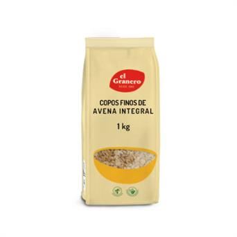 COPOS AVENA FINOS NO BIO INTEGRAL 1Kg (U/C 10)-EL GRANERO