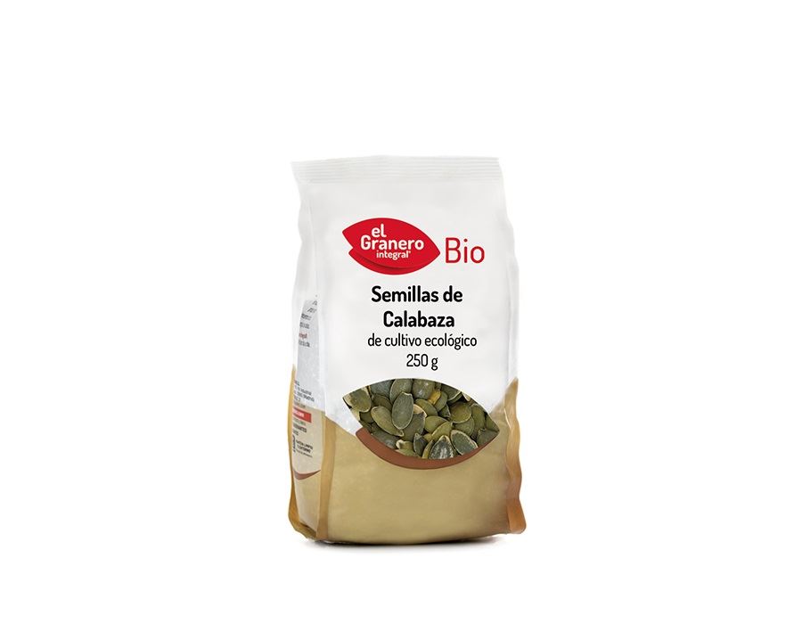 PIPAS CALABAZA BIO 250gr (U/C 12)-EL GRANERO