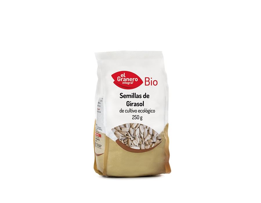 PIPAS GIRASOL BIO 200gr (U/C 12)-EL GRANERO