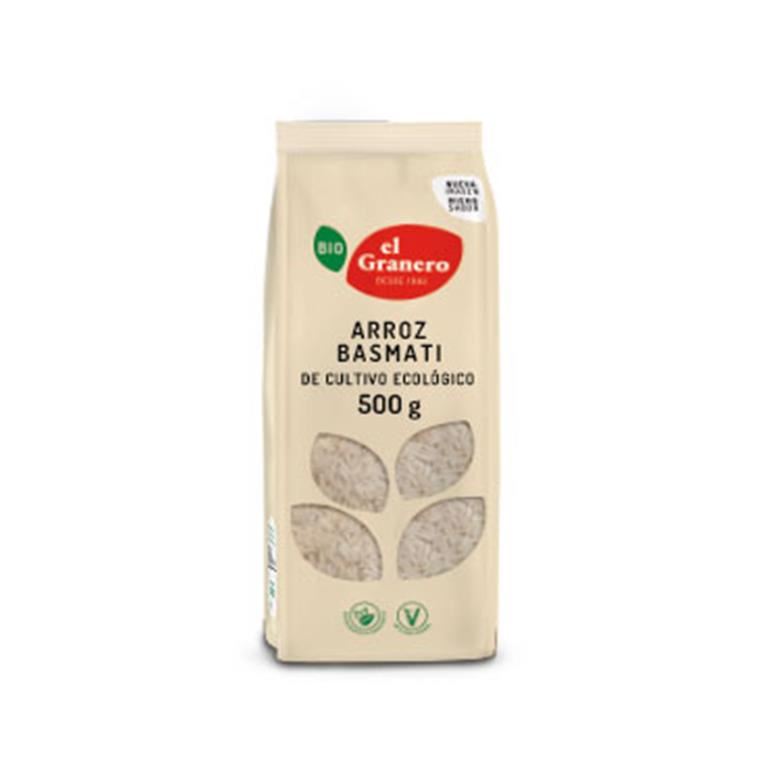 ARROZ BASMATI BIO 500gr (U/C 12) - EL GRANERO
