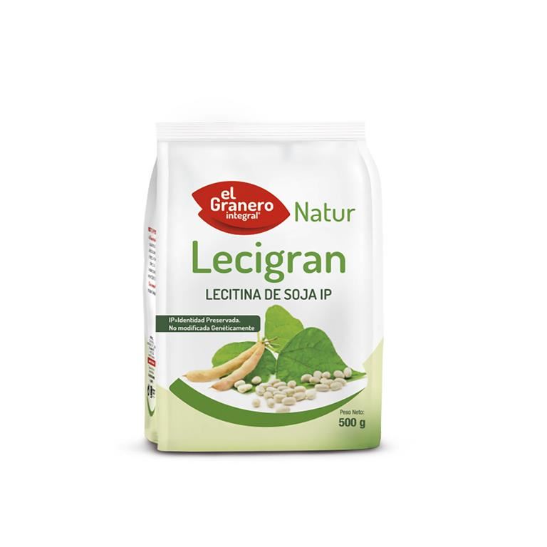 LECIGRAN LECITINA SOJA IP NO GMO 500 gr - EL GRANERO