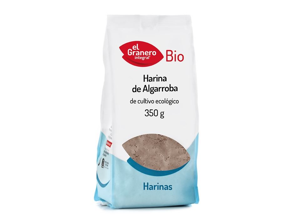 HARINA ALGARROBA BIO 350gr (U/C 8)-EL GRANERO