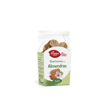 GALLETAS ARTESANAS CON ALMENDRA BIO 250gr-EL GRANERO