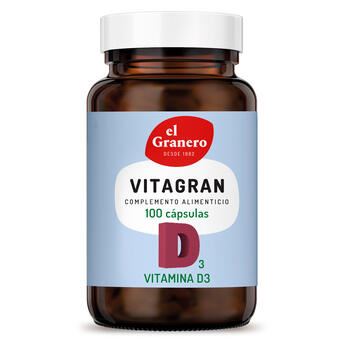 VITAGRAN D3 VITAMINA D 100 cap. - EL GRANERO