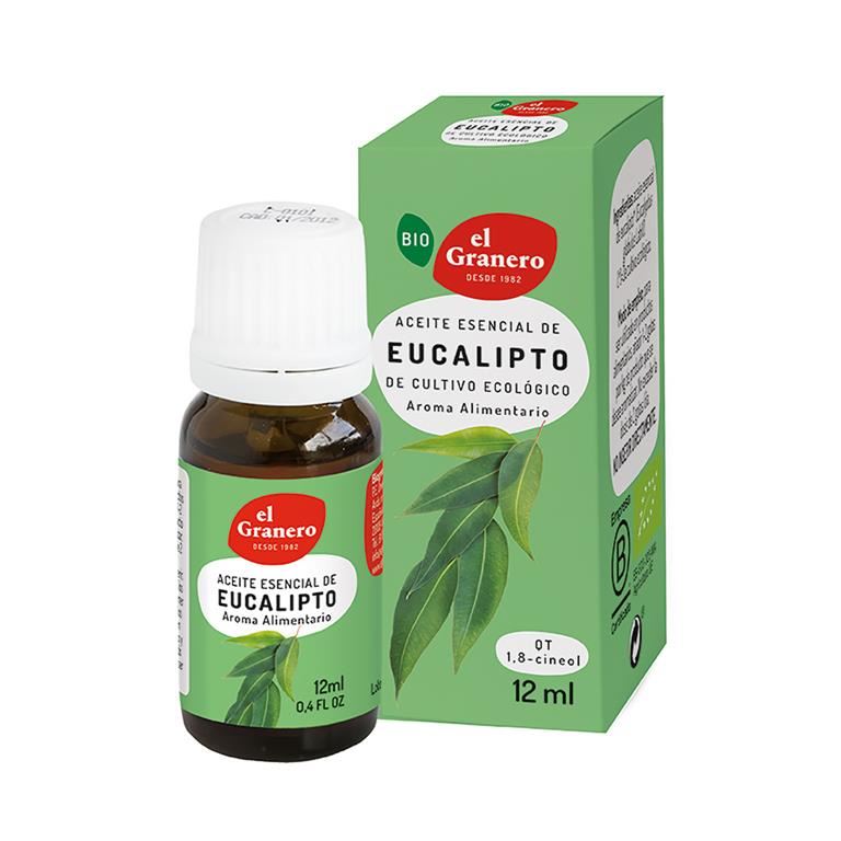 ACEITE ESENCIAL EUCALIPTO BIO 12ml (U/C 6)-EL GRANERO