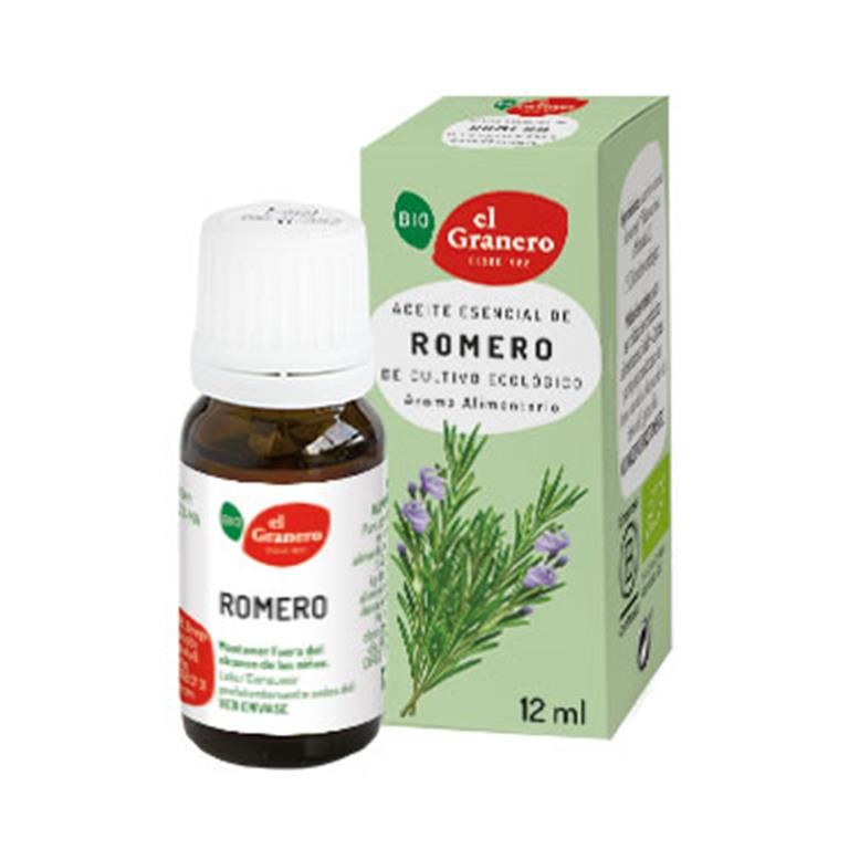 ACEITE ESENCIAL ROMERO BIO 12ml (U/C 6)-EL GRANERO