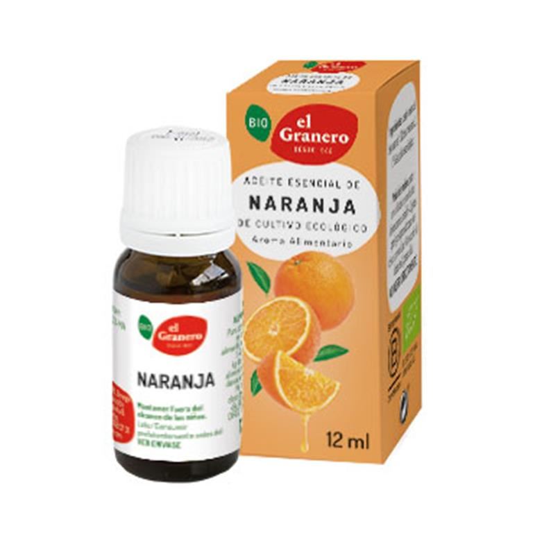 ACEITE ESENCIAL NARANJA BIO 12ml (U/C 6) -EL GRANERO