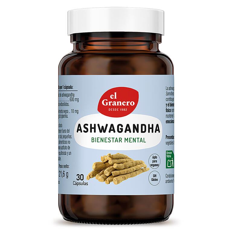 ASHWAGANDHA 600mg 30caps- EL GRANERO