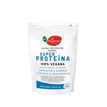 PLUS PROTEÍNA (proteína guisante, algarroba y cáñamo) BIO 200gr-EL GRANERO