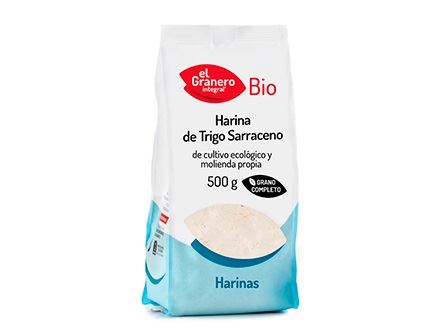 HARINA TRIGO SARRACENO BIO 500gr- (U/C 8)EL GRANERO