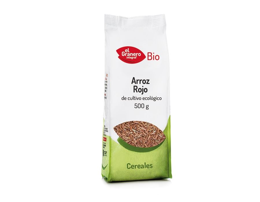 ARROZ ROJO BIO 500gr (U/C 12)-EL GRANERO