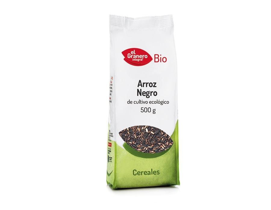 ARROZ NEGRO BIO 500gr (U/C 12)-EL GRANERO