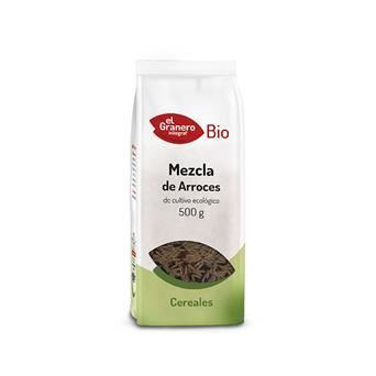 ARROZ MEZCLA BIO 500gr (U/C 12)-EL GRANERO