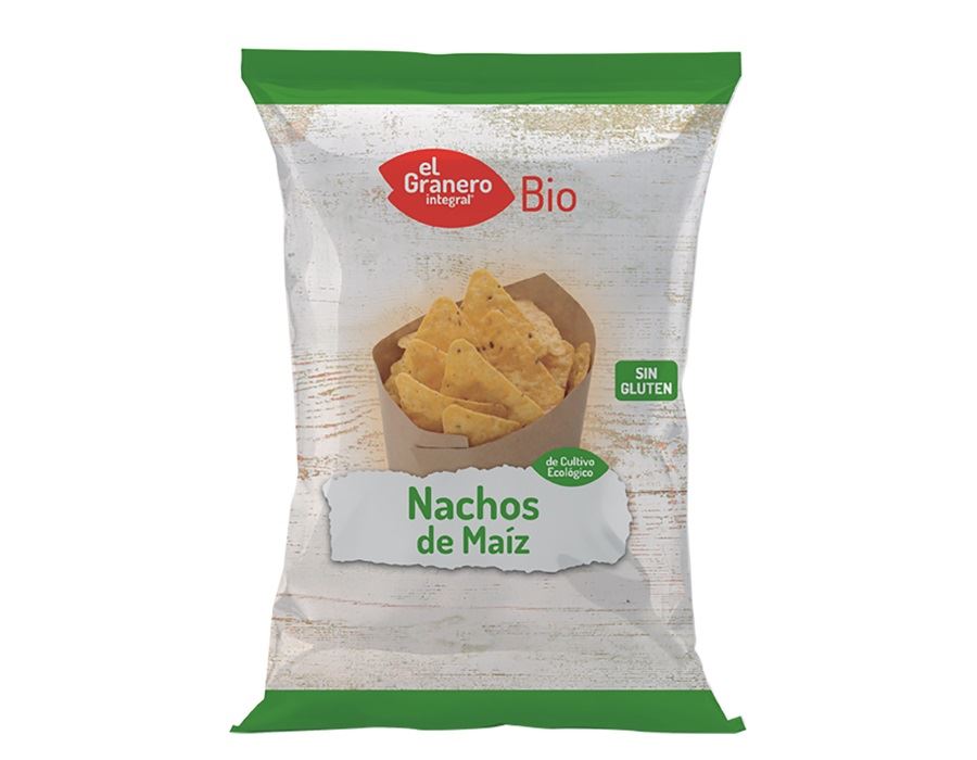NACHOS BIO 125gr (U/C 10)-EL GRANERO