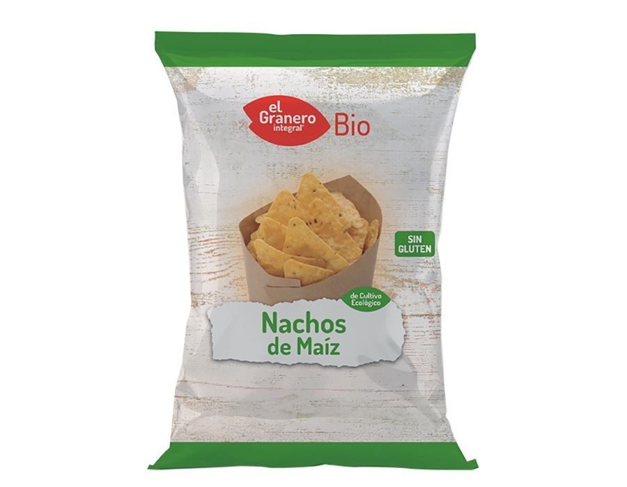 NACHOS BIO 125gr-EL GRANERO