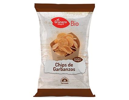 CHIPS GARBANZOS BIO 80gr (U/C 12)-EL GRANERO