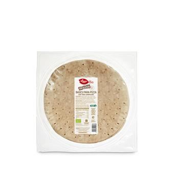 BASE PIZZA CON TRIGO SARRACENO S/G (2 bases) BIO 250gr-EL GRANERO