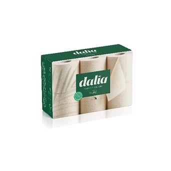 PAPEL HIGIÉNICO DOBLE CAPA BIO SIN BLANQUEAR 35m X 6und-DALIA