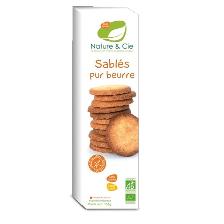 GALLETAS MANTEQUILLA S/G BIO 135 gr - NATURE&CIE