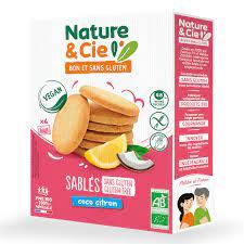 GALLETAS COCO Y LIMÓN S/G BIO 125 gr - NATURE&CIE