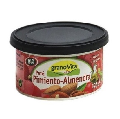 PATÉ ALMENDRAS-PIMIENTO ASADO BIO 125 gr