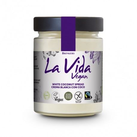 CREMA CHOCOLATE BLANCO CON COCO 270gr (U/C 6)-VIDA VEGAN 