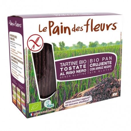 CRACKER ARROZ NEGRO 150gr (U/C 12)-LE PAIN DES FLEURS 