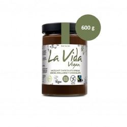 CREMA CHOCOLATE AVELLANAS 600gr (U/C 6)-VIDA VEGAN 