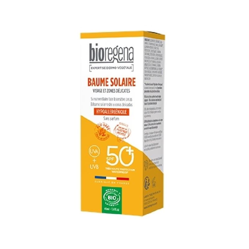 BÁLSAMO SOLAR FACIAL SPF50 40ml-BIOREGENA