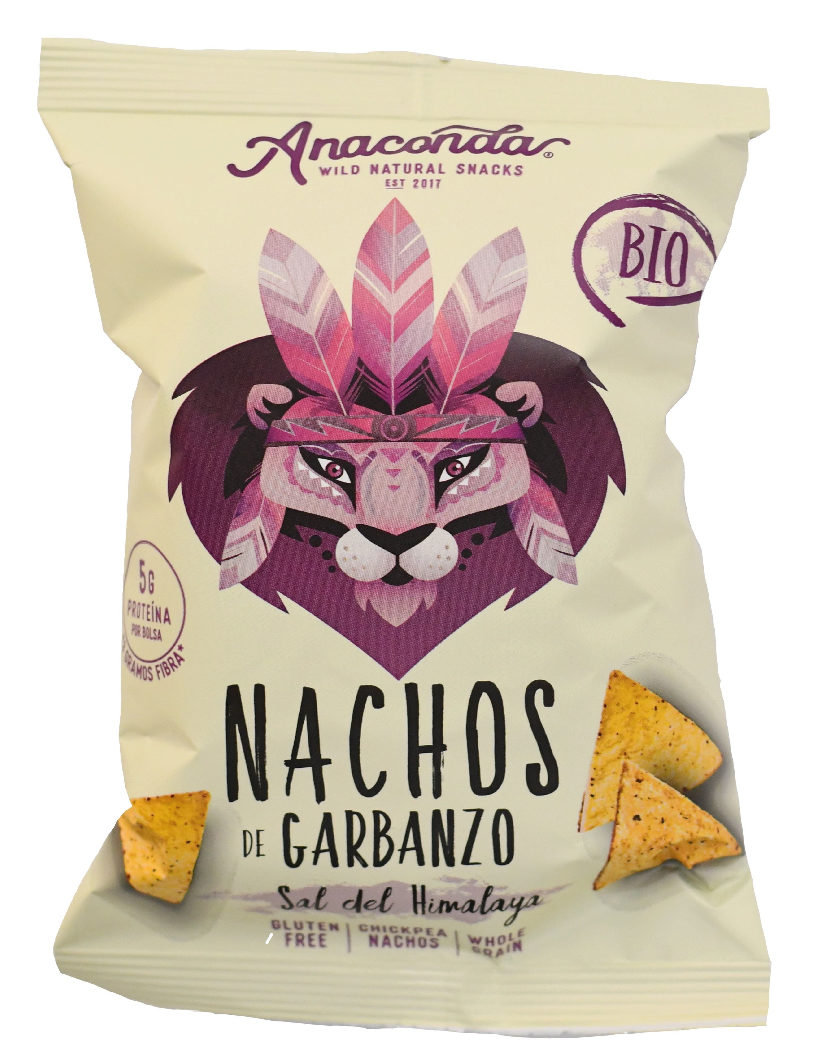 NACHOS GARBANZOS S/G BIO 45gr-ANACONDA